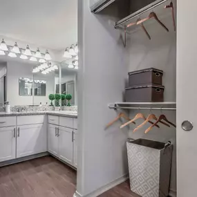 Closet bathroom