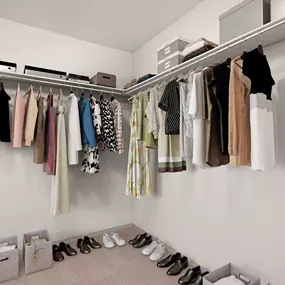 Walk-in closet