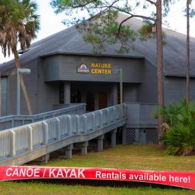 Nature Center at Upper Tampa Bay Park in Tampa, FL near Camden Westchase Park, Camden Bay, and Camden Montague apartments