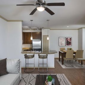 Open kitchen living room