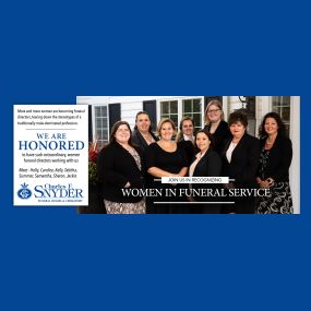 Join Us in Recognizing Women in Funeral Service