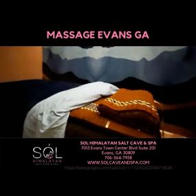 massage spa evans ga