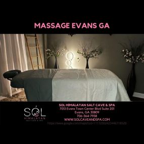 massage spa evans ga