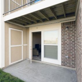 Private Enclosed Storage by Patio/Balcony