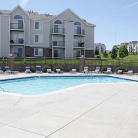 Swimming Pool with Large Sundeck