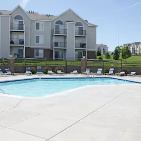 Swimming Pool with Large Sundeck