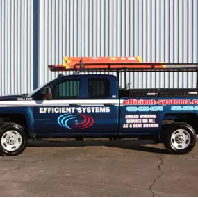 Efficient Systems AC & Plumbing work truck