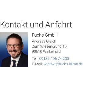 Bild von Fuchs GmbH Kälte – Klima – Lüftung Andreas Gleich