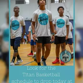 Be on the lookout for the Basketball schedule to drop today at 5 pm ????????????