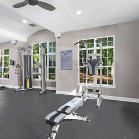 24 hour fitness center at Camden Reunion Park