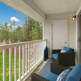 Balcony outdoor living apex nc