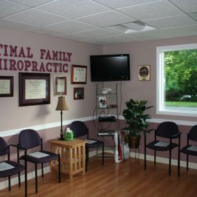 Optimal Family Chiropractic and Weight Loss Waiting Room