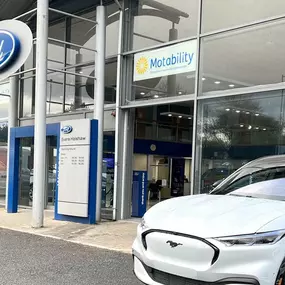 Evans Halshaw Ford Burnley Showroom Exterior Front