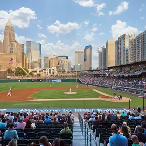 Near bb&t ballpark nestled in uptown charlotte