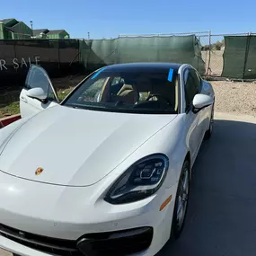 Porsche Completed Windshield Replacement