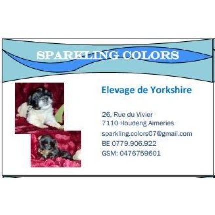 Logotipo de Sparkling Colors- Elevage de Yorkshire & Biewer