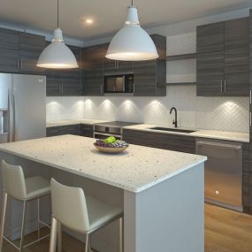 Gourmet Kitchen With Island