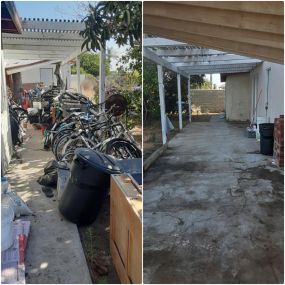 Our customer was ready to clean out his backyard and recycle all his bikes.