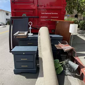 Junk King San Diego can handle your furniture removal whether it's inside your house or on your curb.