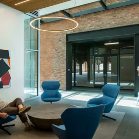 Lounge Area in Co-working Space