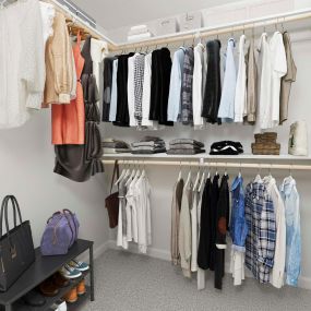 Large walk in closet