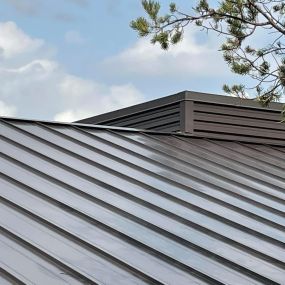 Example of a metal roof job by Hahn Roofing, Sedona AZ