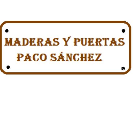 Logo van Maderas y Puertas Paco Sánchez