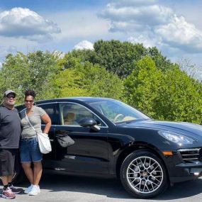 ???? Our good friends Rick and Gail rode away in STYLE in this beautiful Porsche Macan! We know they will be keeping the pavement????this summer!
Repeat customers like Rick and Gail are why we ????what we do! Thank you for your business! ????