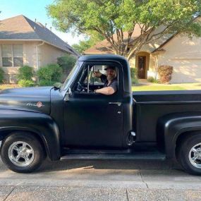 ???? Congratulations to our good friend Chad Chamartin on the purchase of his super sweet 1955 Ford F100! This was another contactless delivery that we sent all the way to San Antonio Texas! It was a pleasure doing business with Chad. Truly a great guy. Check out what he had to say about his experience! Thanks again Chad! Enjoy that awesome truck! We know you will! ???? #nobodytopsarockytopdeal
