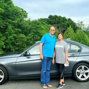 ???? It's our pleasure to welcome Charles and Deborah Madgett to the Rocky Top Family! These fine folks were a joy to work with and they have great taste in music! Enjoy jamming out and putting a bunch of miles on your sweet 2013 BMW 328i ! ????