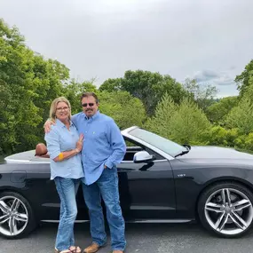 ???? It's our pleasure to welcome ￼the Prices to the Rocky Top family! Y'all are looking good riding around with the top down on your beautiful supercharged Audi S-5! This is one sweet car! Just in time for spring! We have the best customers and can't thank them enough! ????