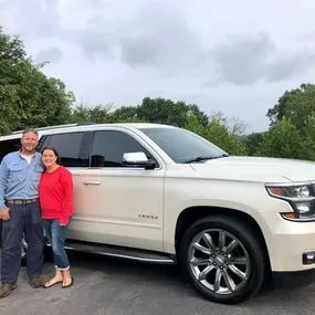 ???? Congratulations to our friends and newest members of the Rocky Top Family Matt and Sarah Dickson! We had fun helping them get their beautiful 2015 Chevy Tahoe! Thank you for your business! ???? #homesweethomedeal