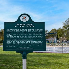 Barber Park near Camden Lee Vista apartments in Orlando, Florida.