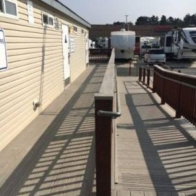 At Treasure Island Mobile Home & RV Park in San Francisco, get to enjoy modern amenities, including private showers, sanitizing stations, laundry facilities, and low-cost high-speed internet. Our outdoor picnic area, premium pull-through RV sites, and a well-maintained dog park.