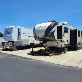 Treasure Island Mobile Home & RV Park is proud to provide you with a pet-friendly, comfortable, and safe environment with private showers, 2 laundry facilities, security cameras, and an onsite management team to ensure you enjoy your stay!