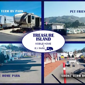 What makes Treasure Island Mobile Home & RV Park so special? Its proximity to the sites and adventures in and around San Francisco! Treasure Island Mobile Home & RV Park offers the ideal short-term and long-term RV park for those seeking supreme convenience while taking in the sites of San Francisco. Stay a night, a week or a year at our peaceful park to rest and recharge (or work from “home”). With reasonable rates, and nearby access to shopping and dining, you can really get comfortable.