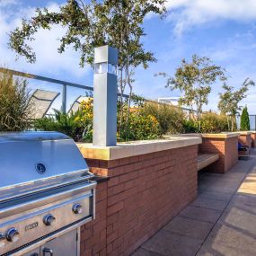 Metro rooftop outdoor grills