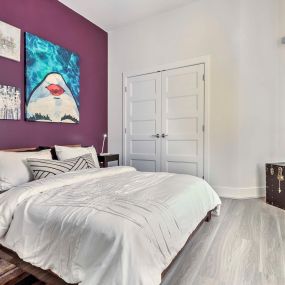 Ice white design scope bedroom