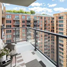 Select apartments include spacious balconies