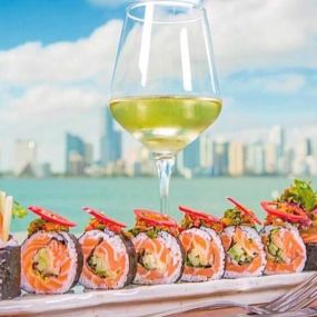 Fresh Sushi with a view