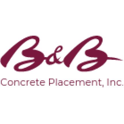 Logotyp från B & B Concrete Placement
