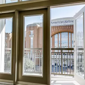 Balcony views of american airlines center