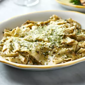 PAPPARDELLE GENOVESE - basil pesto, crescenza cheese, a touch of cream