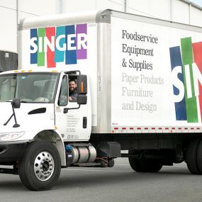 Singer Kitchen & Restaurant Supply Delivery Truck