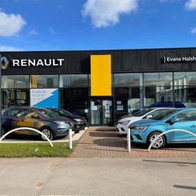 Front of the Renault Sheffield dealership