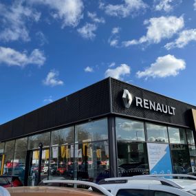 Outside the Renault Sheffield dealership