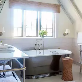 Make your bathroom a sanctuary.