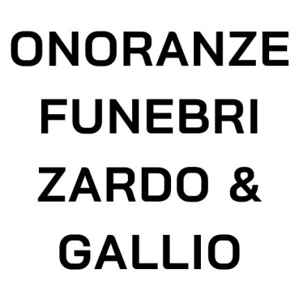 Logo fra Onoranze Funebri Zardo & Gallio
