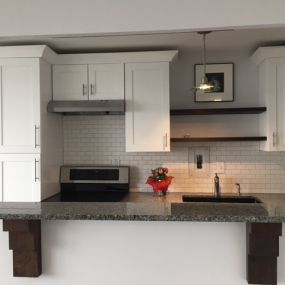 Marble countertops are in high demand, as they are always on-trend. The versatility of these countertops makes for a classic, timeless look no matter how long it may be until your house may be sold or updated again. In addition to their endurance, these countertops can complement any home.