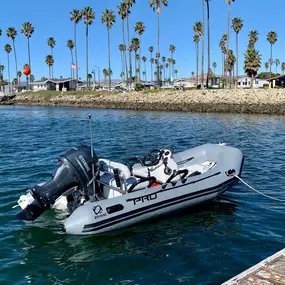 Zodiac Pro at Ventura Harbor.